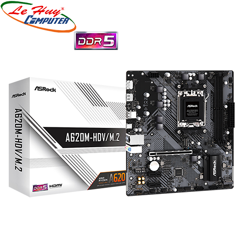 Bo Mạch Chủ - Mainboard Asrock A620M-HDV/M.2+