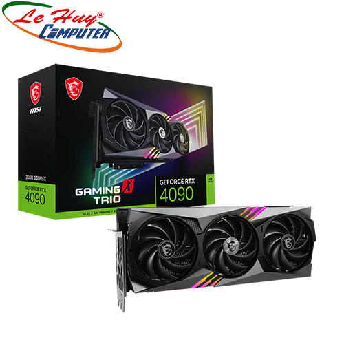 Card Màn Hình - VGA MSI GeForce RTX 4090 GAMING X TRIO 24G