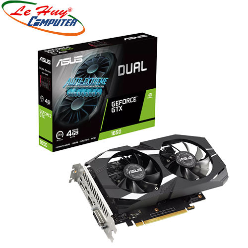 Card màn hình - VGA ASUS Dual GeForce GTX 1650 V2 4GB GDDR6 (DUAL-GTX1650-4GD6-P-V2)