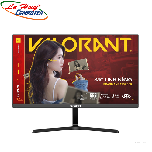 Màn Hình Máy Tính Gaming E-Dra EGM27F75 24inch FullHD 75hz 1ms IPS