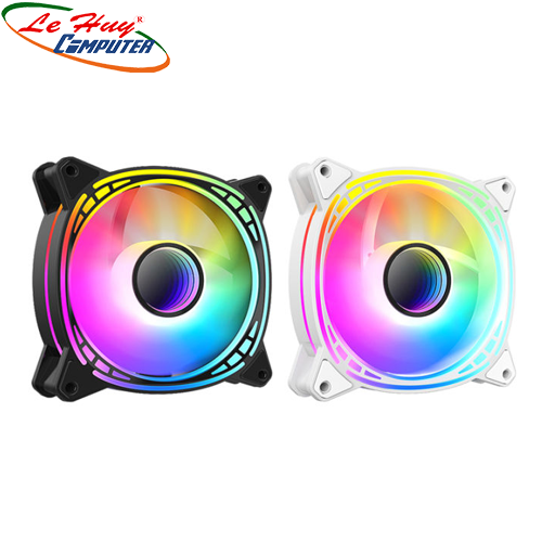 Fan case GX120 ARGB Black/White
