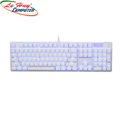 Bàn phím cơ E-DRA EK312 White (Blue Switch)