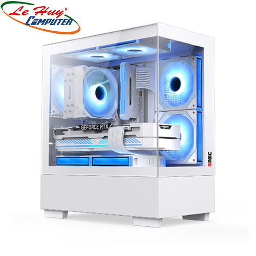 Vỏ máy tính MAGIC MIX TOWER (MATX)-WHITE