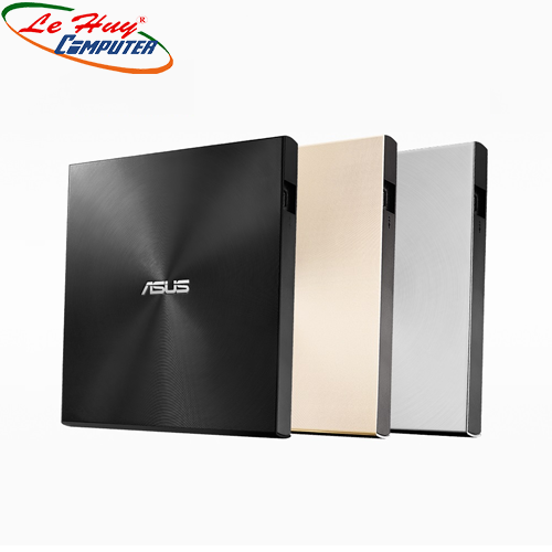 Ổ Đĩa Quang DVDRW  ASUS(RW GẮN NGOÀI USB) SDRW-08U9M-U Vàng - Bạc