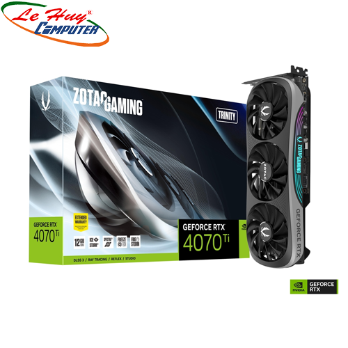 Card Màn Hình - VGA ZOTAC RTX 4070 Ti Trinity 12GB GDDR6X (ZT-D40710D-10P)