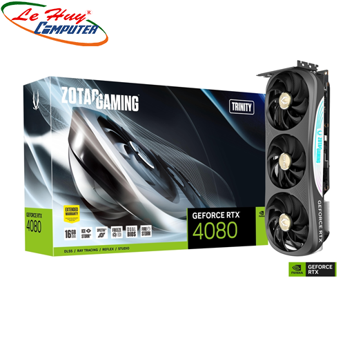 Card Màn Hình - VGA ZOTAC RTX 4080 16GB Trinity GDDR6X (ZT-D40810D-10P)