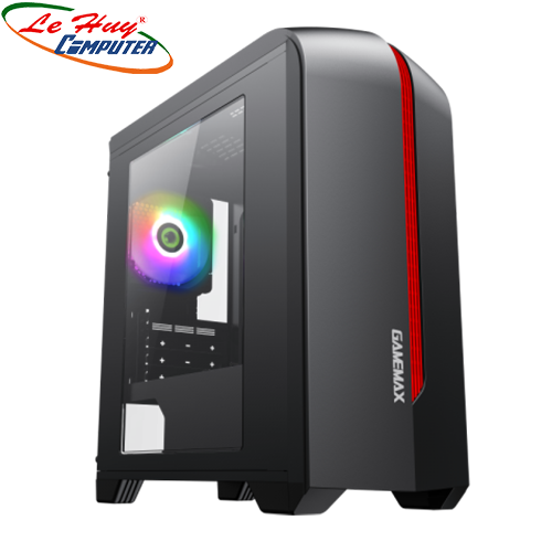Vỏ máy tính GAMEMAX CENTAURI H601BR (Black) -1 Fan Led