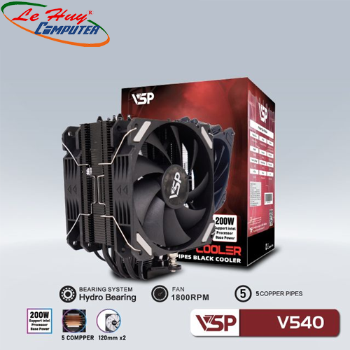 Fan CPU VSP V540 ĐEN