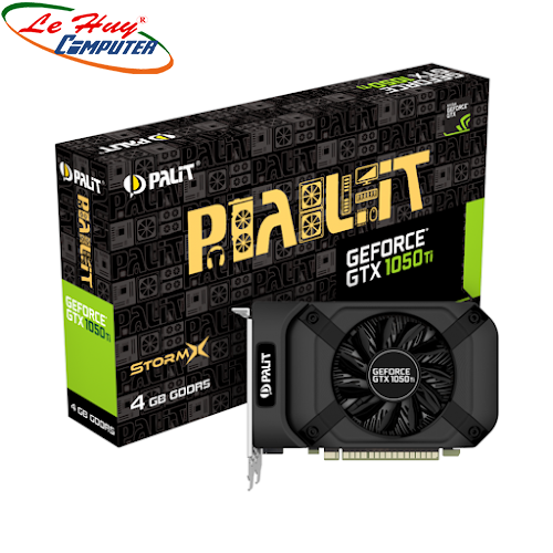Card Màn Hình - VGA PALIT GTX 1050Ti StormX 4GB DDR5