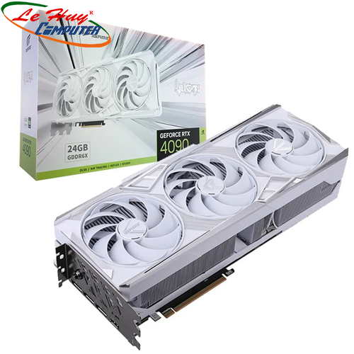 Card Màn Hình - VGA Colorful iGame GeForce RTX 4090 Vulcan White OC-V White