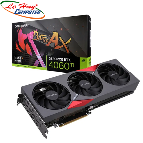 Card Màn Hình - VGA Colorful GeForce RTX 4060 Ti NB EX 16GB-V