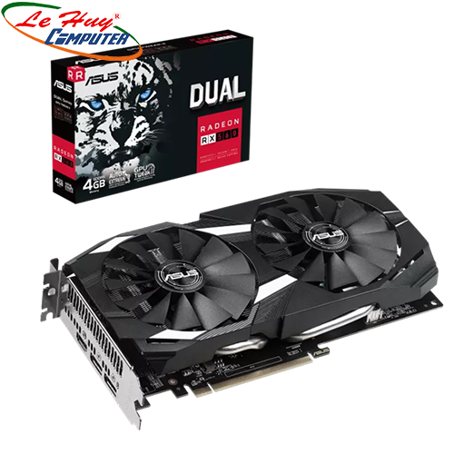 Card Màn Hình- VGA ASUS Dual Radeon RX 560 4GB GDDR5