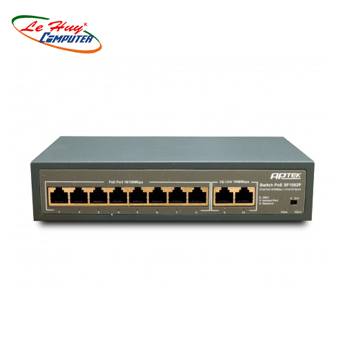 Switch Aptek  SF1082P 8-Port 10/100Mbps PoE
