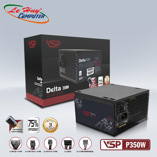 Nguồn máy tính VSP Delta P350W 350W