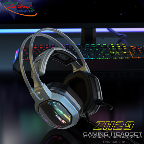 Tai nghe Zidli ZH29 Fly Wing 7.1 USB RGB