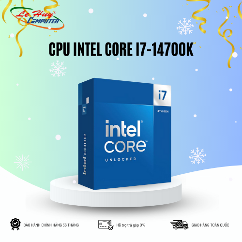 CPU Intel Core i7-14700K Chính Hãng