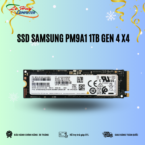 Ổ Cứng SSD Samsung PM9A1 1TB NVMe M.2 PCIe Gen4x4 MZ-VL21T00