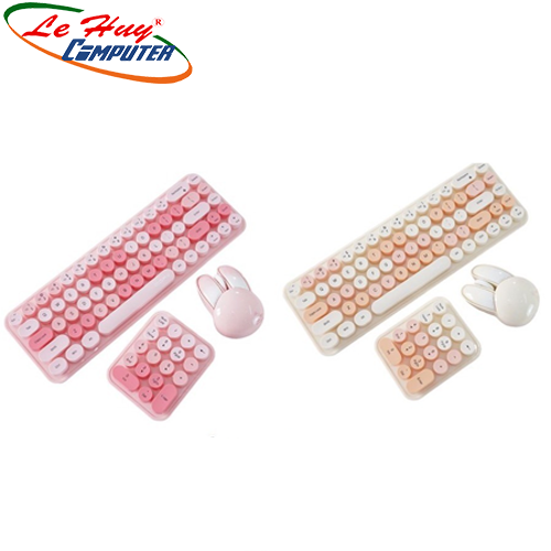 Combo Phím Chuột Không Dây MOFII SMK676683M3AG