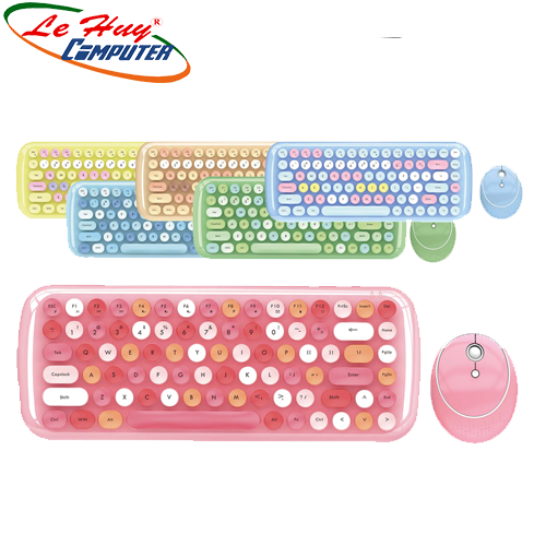 Combo Phím Chuột Không Dây MOFII CANDY