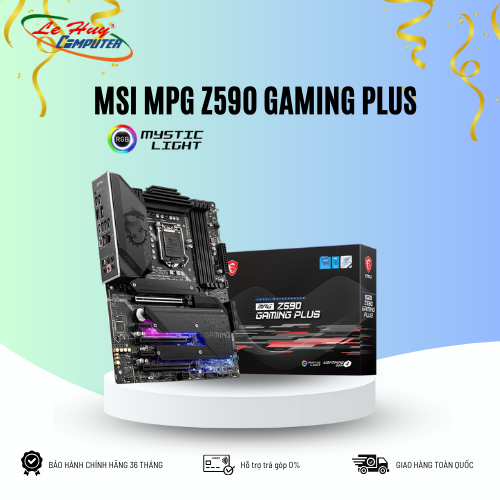 Bo Mạch Chủ - Mainboard MSI MPG Z590 GAMING PLUS