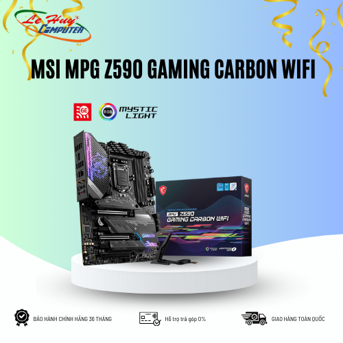 Bo Mạch Chủ - Mainboard MSI MPG Z590 GAMING CARBON WIFI