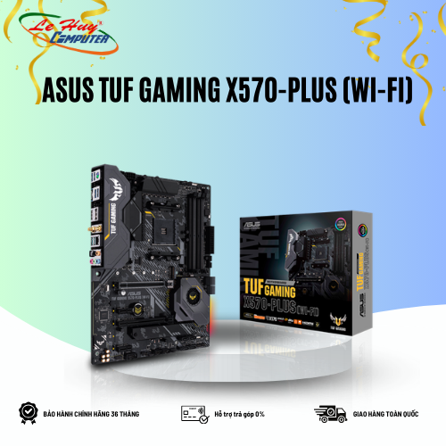 Bo Mạch Chủ - Mainboard ASUS TUF GAMING X570-PLUS (WI-FI)
