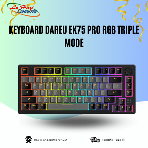 Bàn phím cơ không dây DAREU EK75 PRO DREAM Switch
