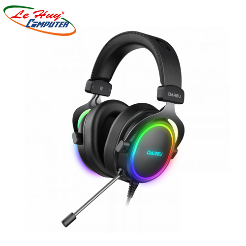 Tai nghe DareU EH925 Black RGB 7.1