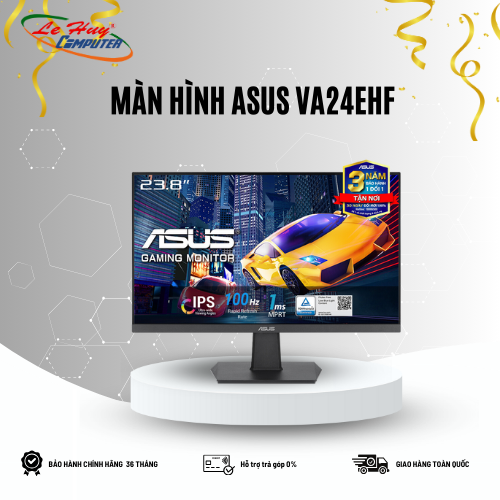 Màn hình LCD Asus VA24EHF 23.8Inch FHD IPS 100Hz 1ms