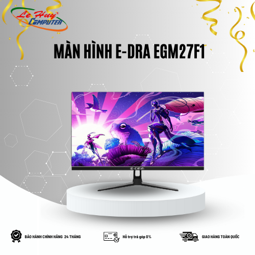 Màn Hình Máy Tính Gaming E-Dra EGM27F1 27inch FullHD 165hz - Tặng Giá đỡ màn hình E-Dra EMA7301