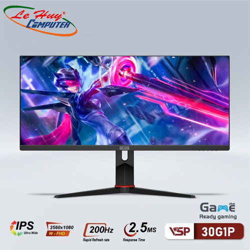 Màn hình LCD 30INCH VSP ELSA 30G1P W-FHD 200Hz 2.5ms IPS
