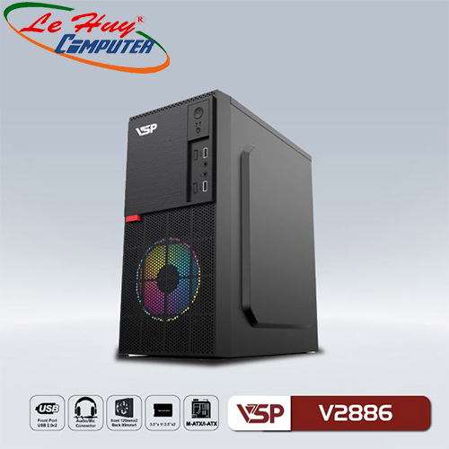 Vỏ máy tính VSP 288xx (No Fan)