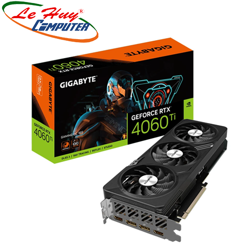 Card Màn Hình - VGA GIGABYTE GeForce RTX 4060 Ti GAMING OC 16G (GV-N406TGAMING OC-16GD)