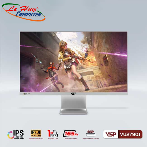 Màn hình LCD 27 INCH VSP VU279Q1 2K QHD 165Hz 1MS IPS White