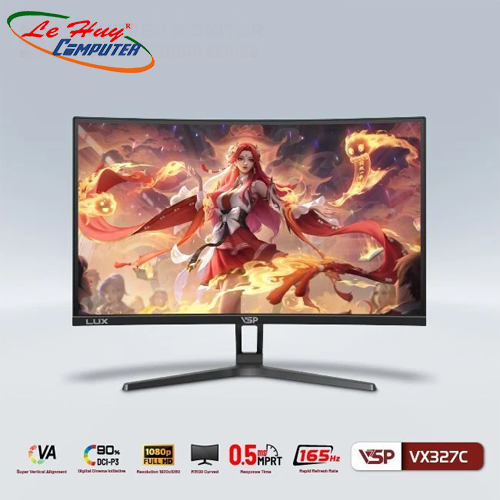 Màn hình Cong LCD 32 INCH VSP VX327C FULLHD 165Hz VA
