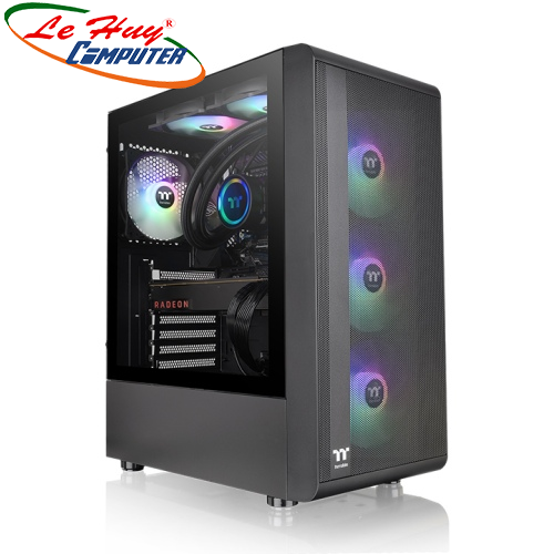Vỏ máy tính Thermaltake S200 TG ARGB Black