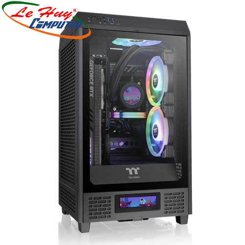 Vỏ máy tính Thermaltake Tower 200 Mini TG Black