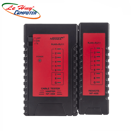 BỘ TEST dây NOYAFA NF-468 (test dây mạng, dây điện thoại)