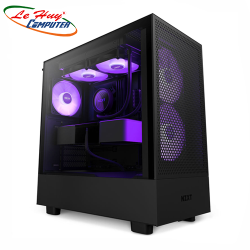 Vỏ máy tính NZXT H5 FLOW RGB BLACK/WHITE