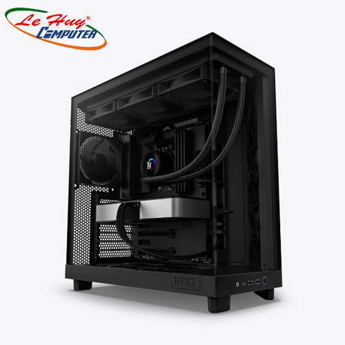Vỏ máy tính NZXT H6 FLOW BLACK/WHITE