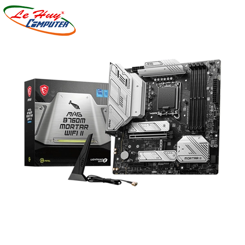 Bo Mạch Chủ - Mainboard MSI MAG B760M MORTAR WIFI II DDR5