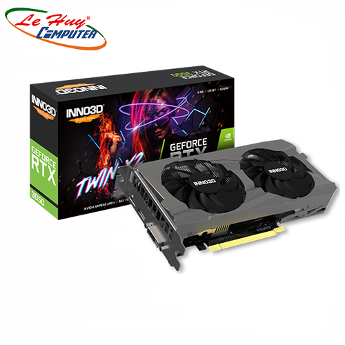 Card màn hình - VGA INNO3D GEFORCE RTX 3050 6GB TWIN X2