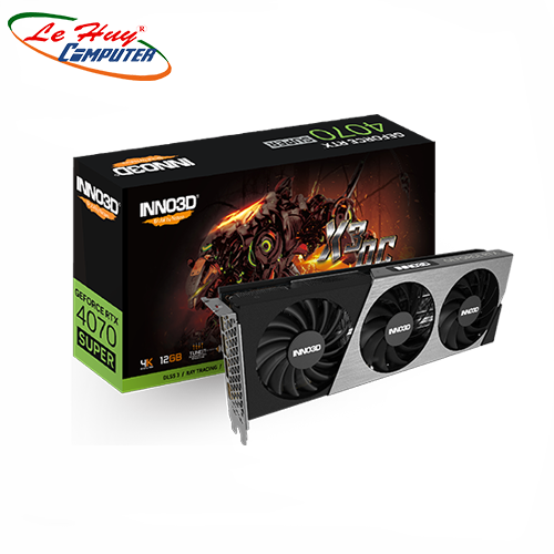 Card màn hình - VGA INNO3D GEFORCE RTX 4070 SUPER X3 OC 12GB