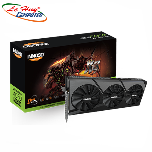 Card màn hình - VGA INNO3D GEFORCE RTX 4070 Ti SUPER X3 OC 16GB