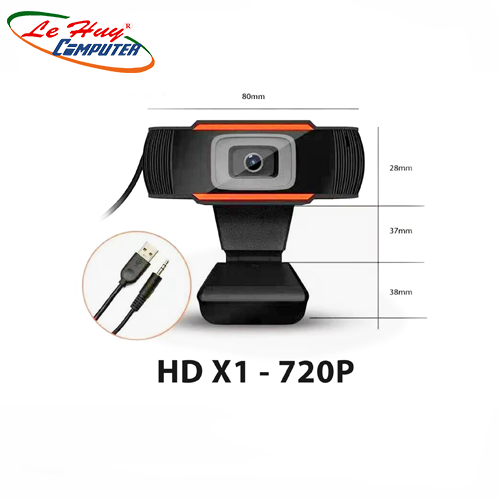 WEBCAM HD X1 - 720P