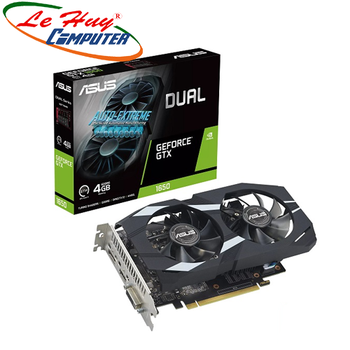 Card màn hình - VGA ASUS Dual GeForce GTX 1650 4GB GDDR6 EVO (DUAL-GTX1650-4GD6-P-EVO)