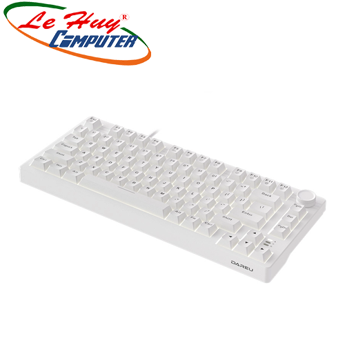 Bàn phím cơ DAREU EK75 Full-White (MULTI LED) (Switch: Dream / Firefly )