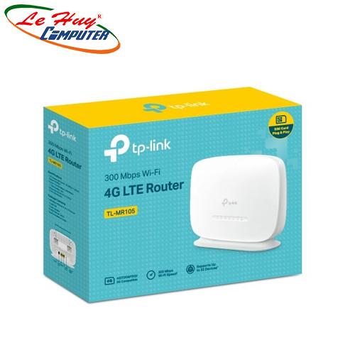 Thiết bị mạng - Router TP-Link TL-MR105 Không Dây 4G LTE Tốc Độ 300 Mbps