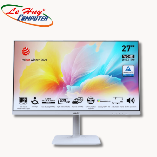 Màn hình MSI Modern MD272QXPW 27 Inch IPS 2K 100Hz