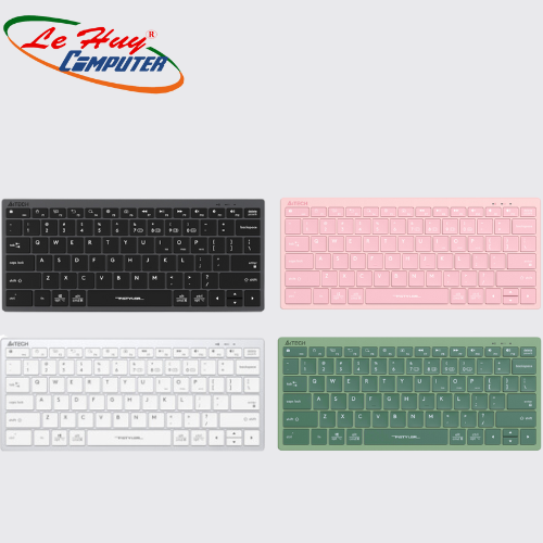 Bàn phím Bluetooth A4TECH FBX51C (Xanh/Hồng/Đen/Trắng)